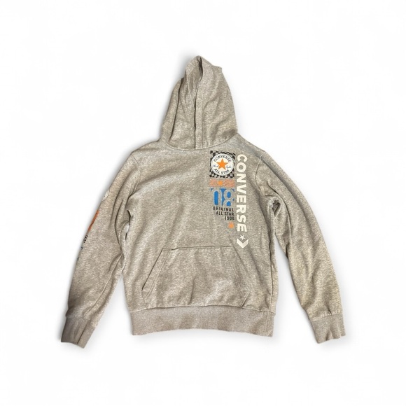 Converse Other - Converse Gray Hoodie with Graphic Print